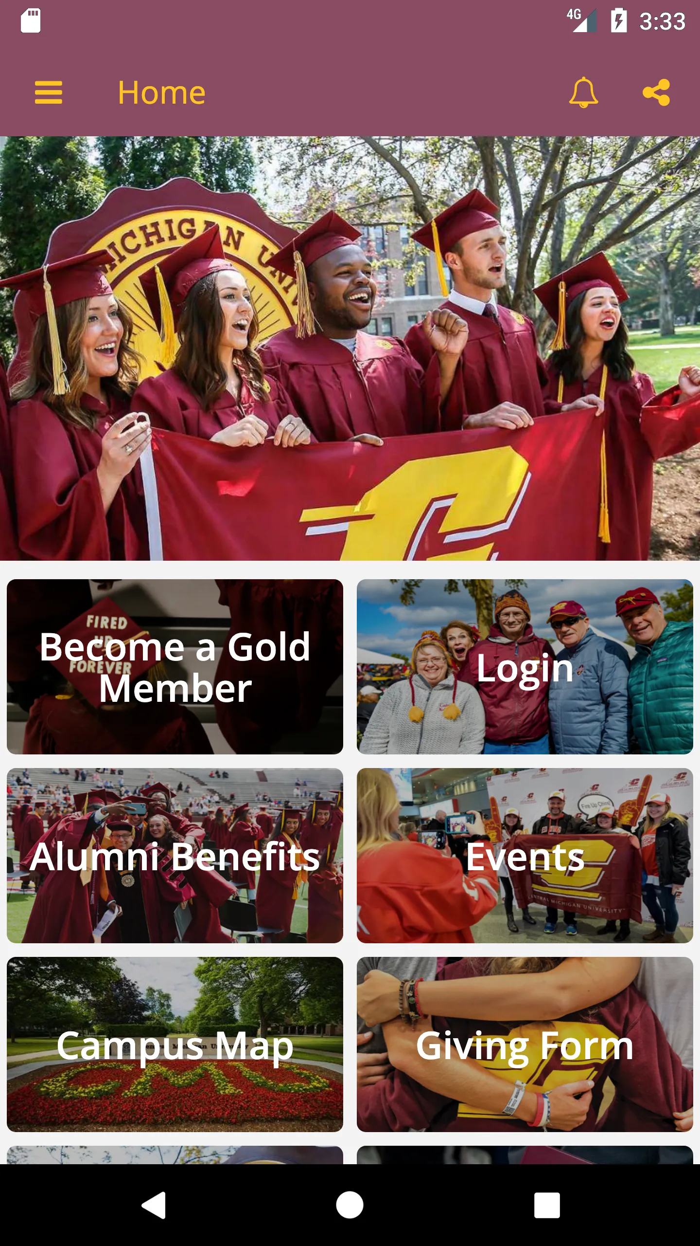 CMU Alumni | Indus Appstore | Screenshot