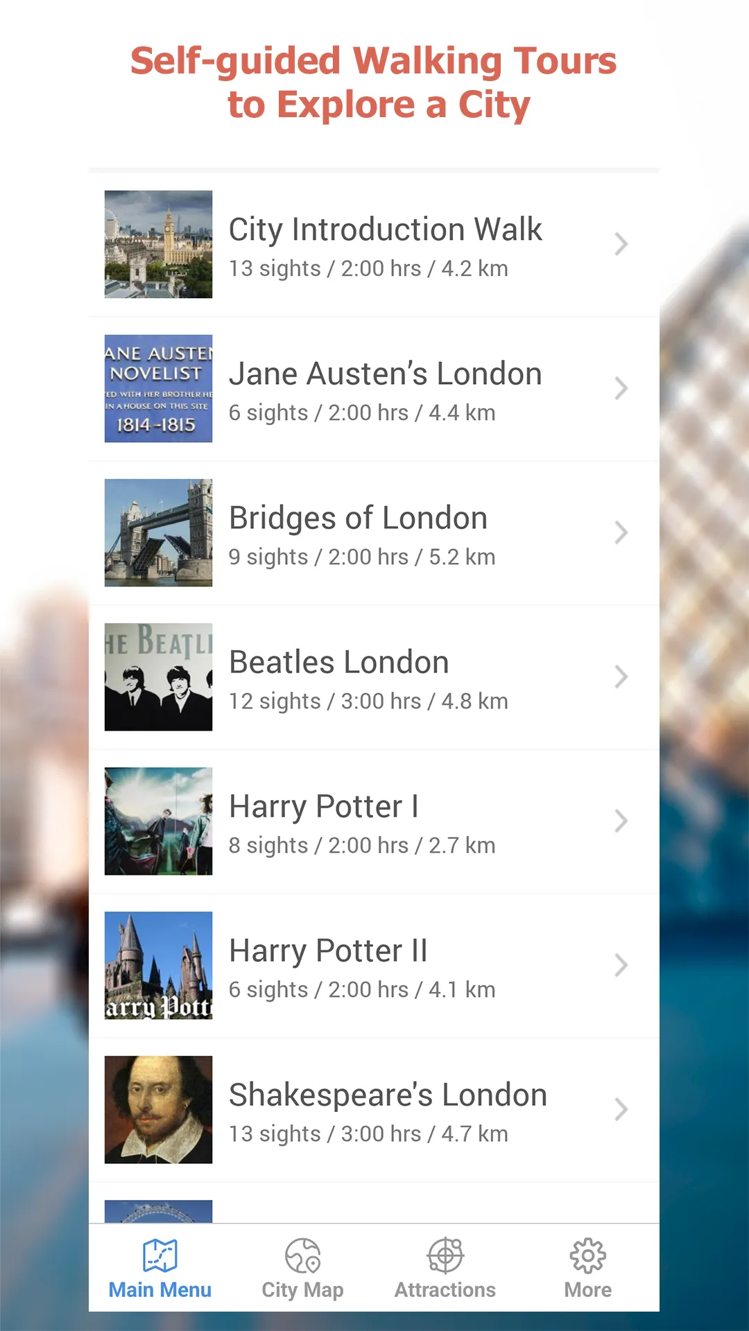 London Map and Walks | Indus Appstore | Screenshot