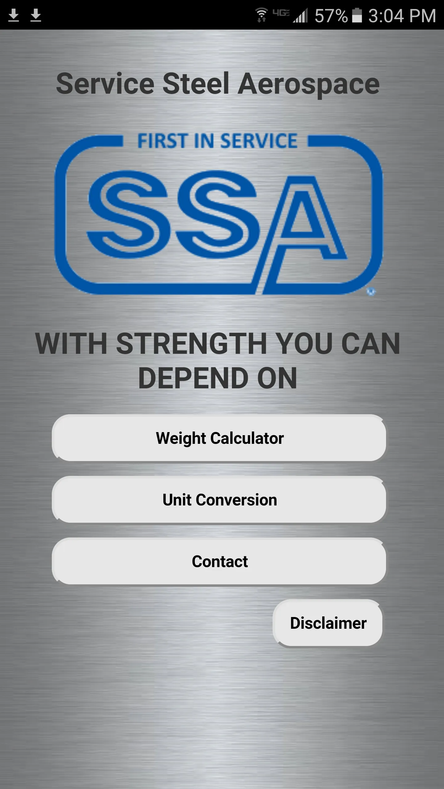 Service Steel Calculator | Indus Appstore | Screenshot