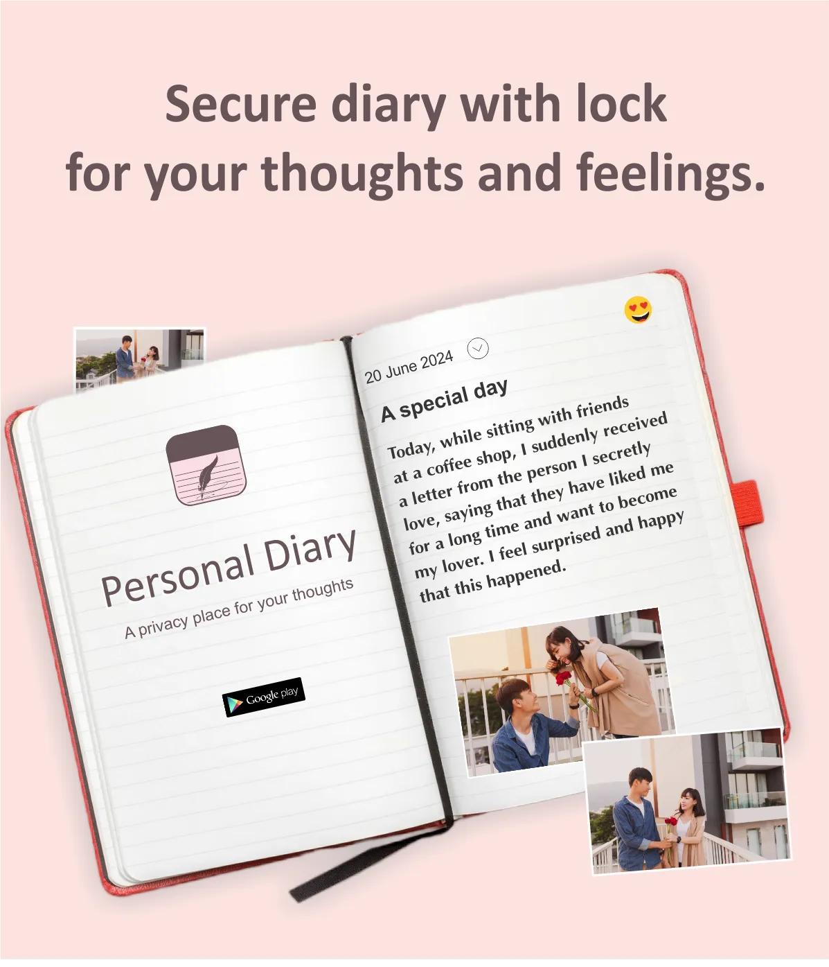 My Diary: Diary With Lock | Indus Appstore | Screenshot