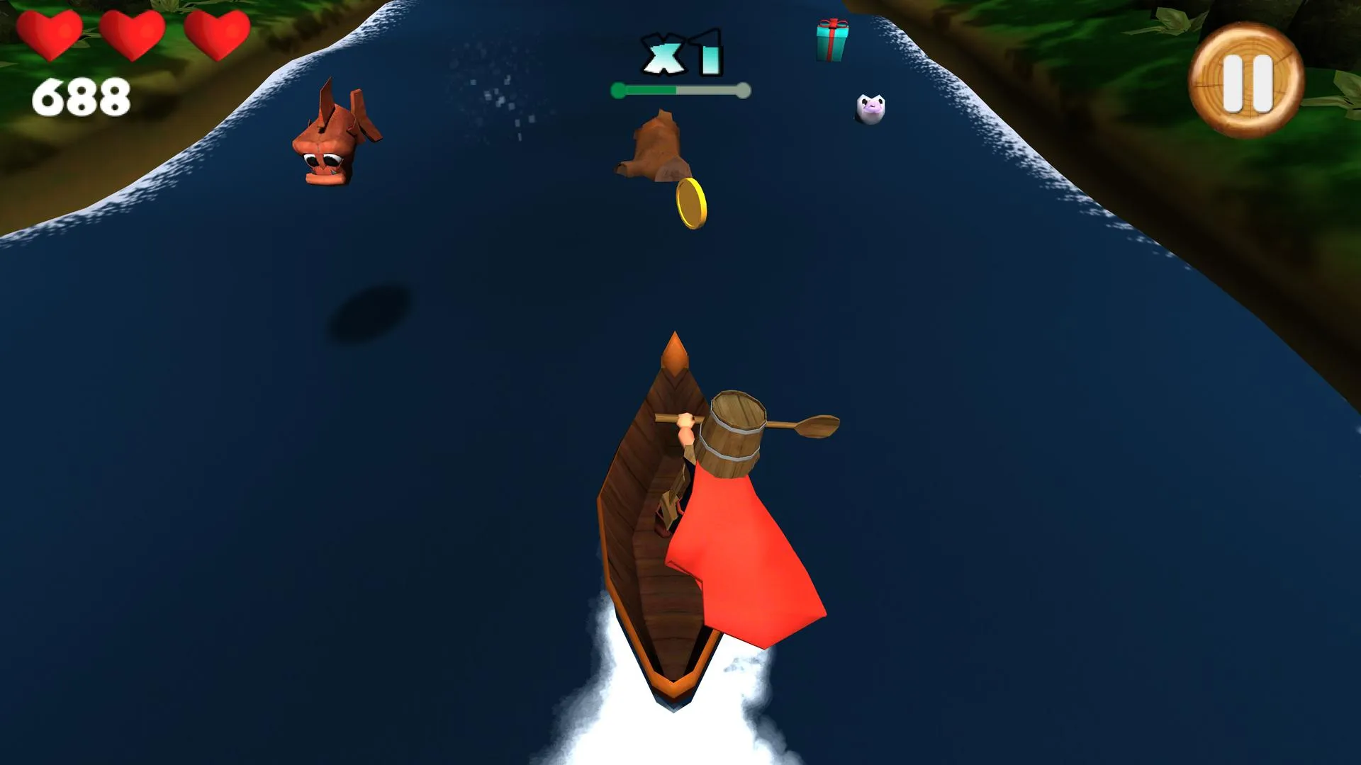 Bucket Knight River Adventures | Indus Appstore | Screenshot