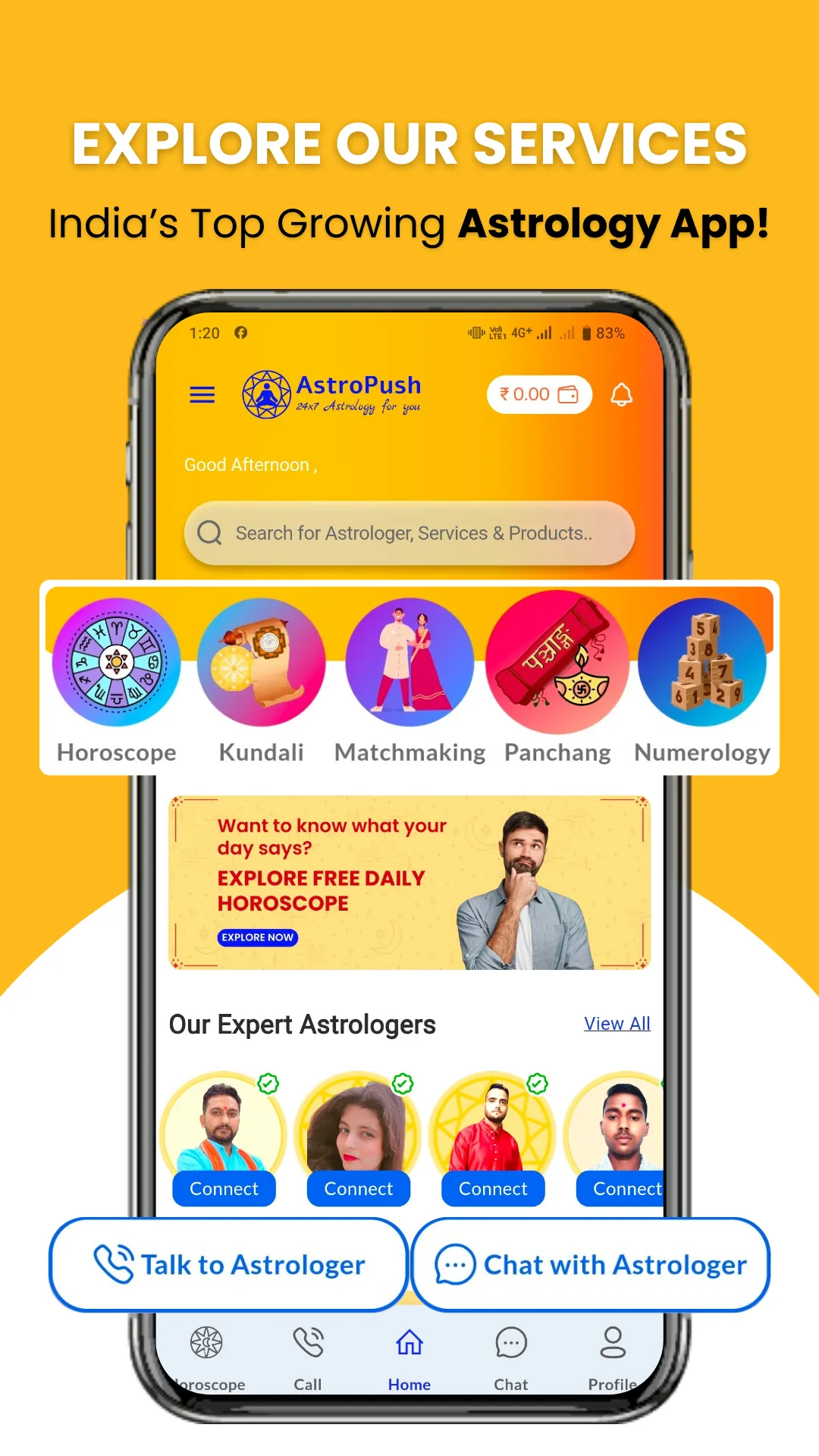 AstroPush - Talk to Astrologer | Indus Appstore | Screenshot