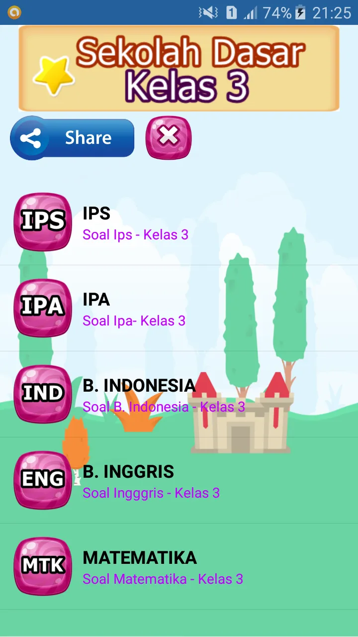 Soal Ujian Kelas 3 SD | Indus Appstore | Screenshot