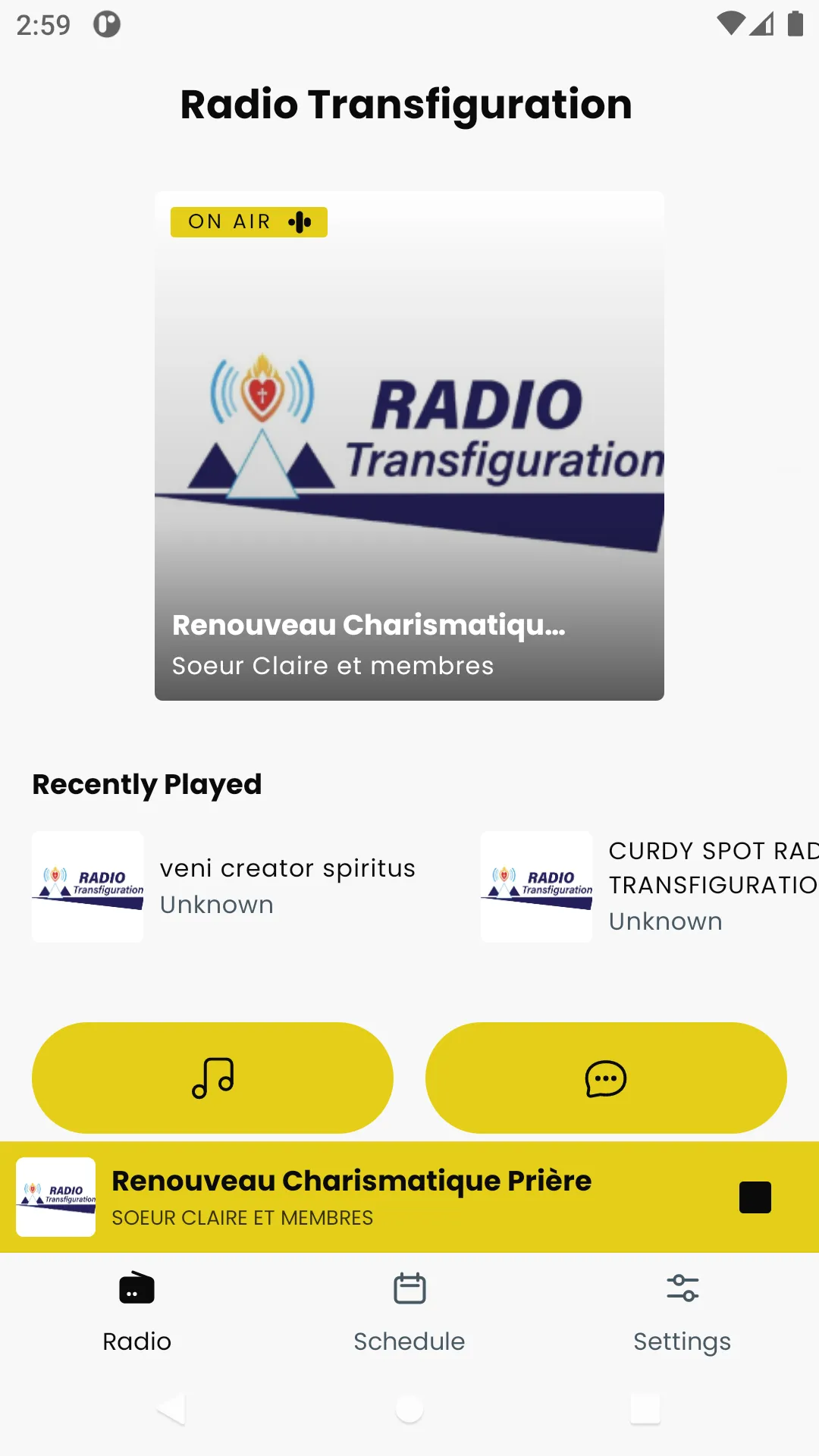 RADIO TRANSFIGURATION | Indus Appstore | Screenshot