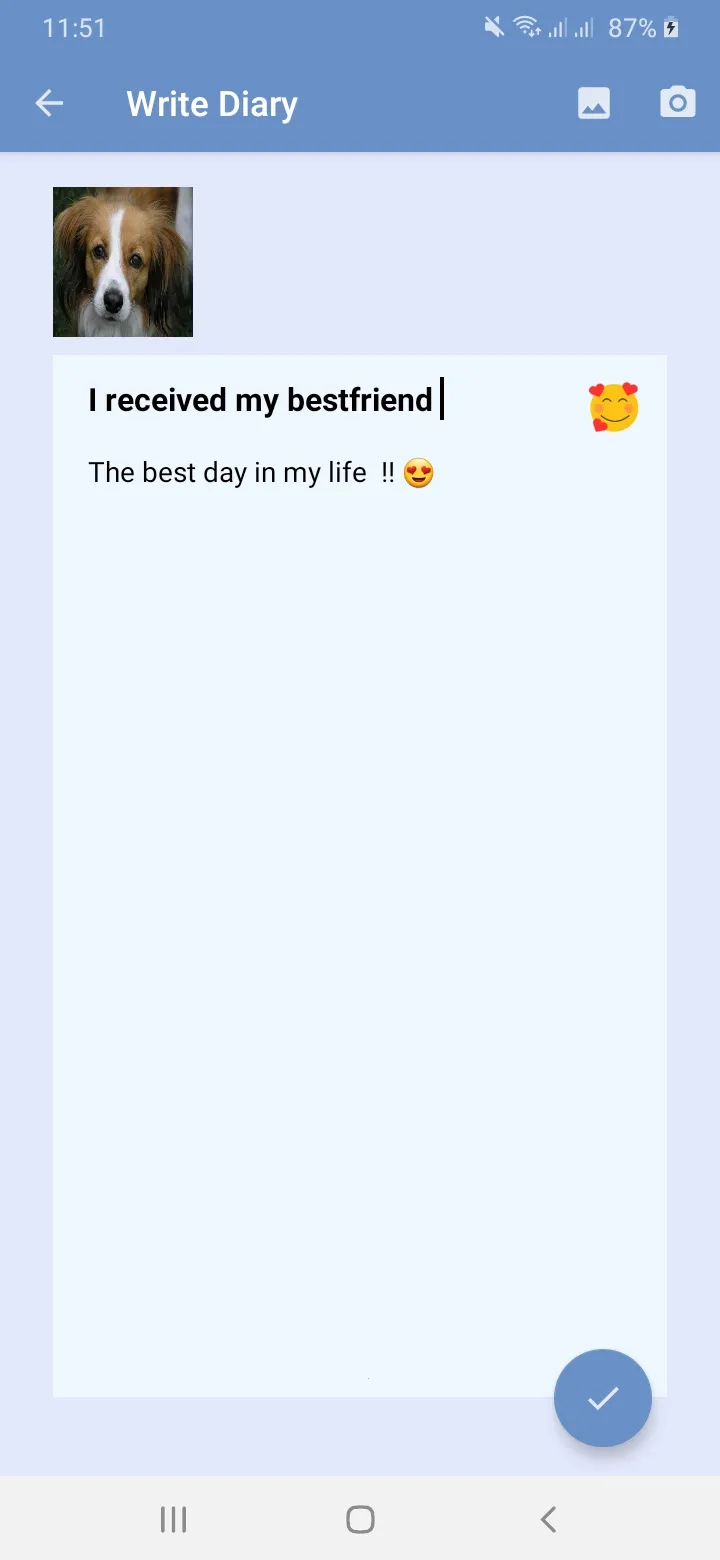 Kizmo Diary - Personal Diary | Indus Appstore | Screenshot