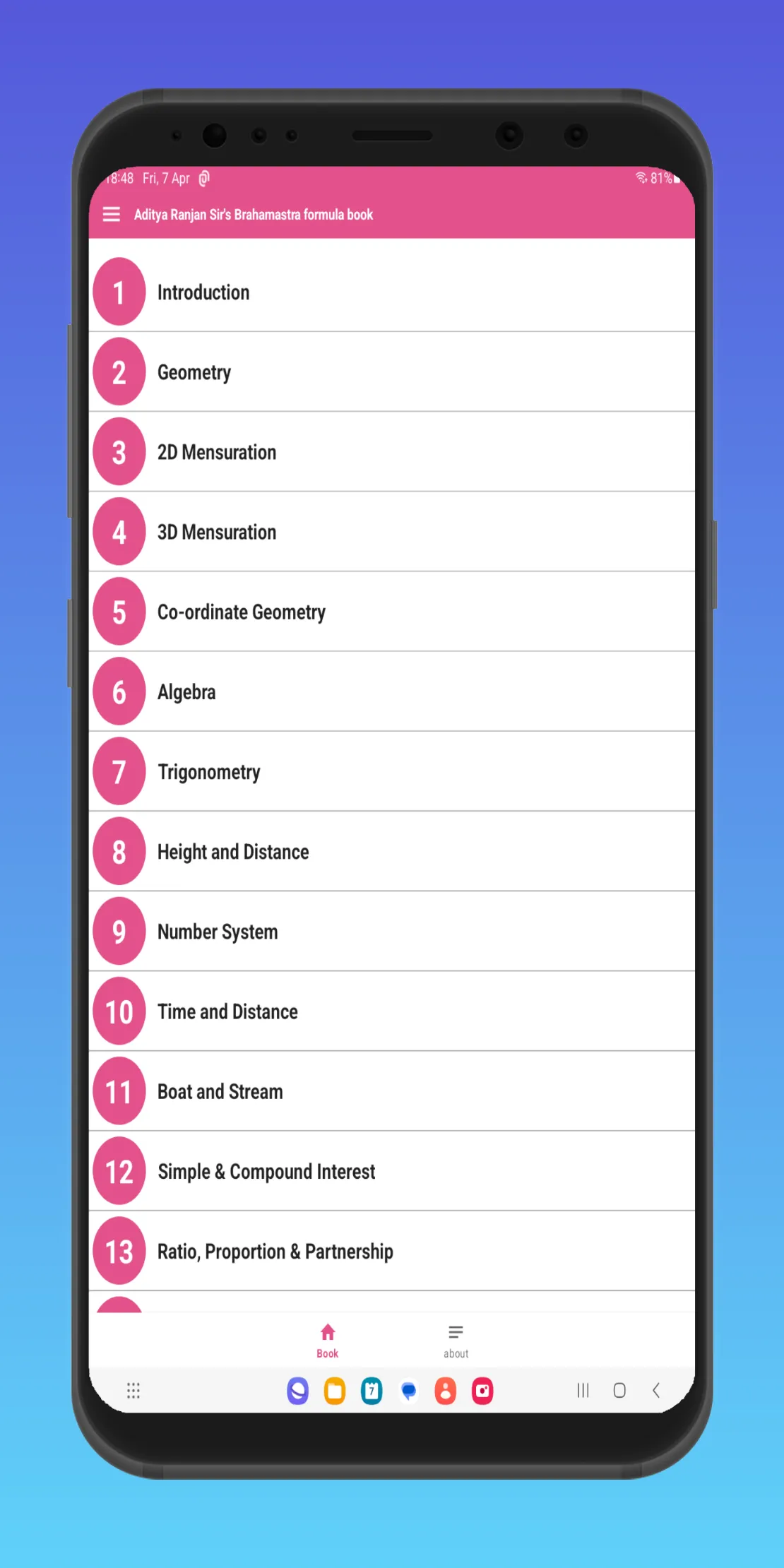 Aditya Ranjan Math,Gk Notes | Indus Appstore | Screenshot