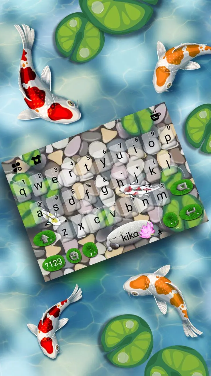 Lucky Koi Fish Keyboard Theme | Indus Appstore | Screenshot