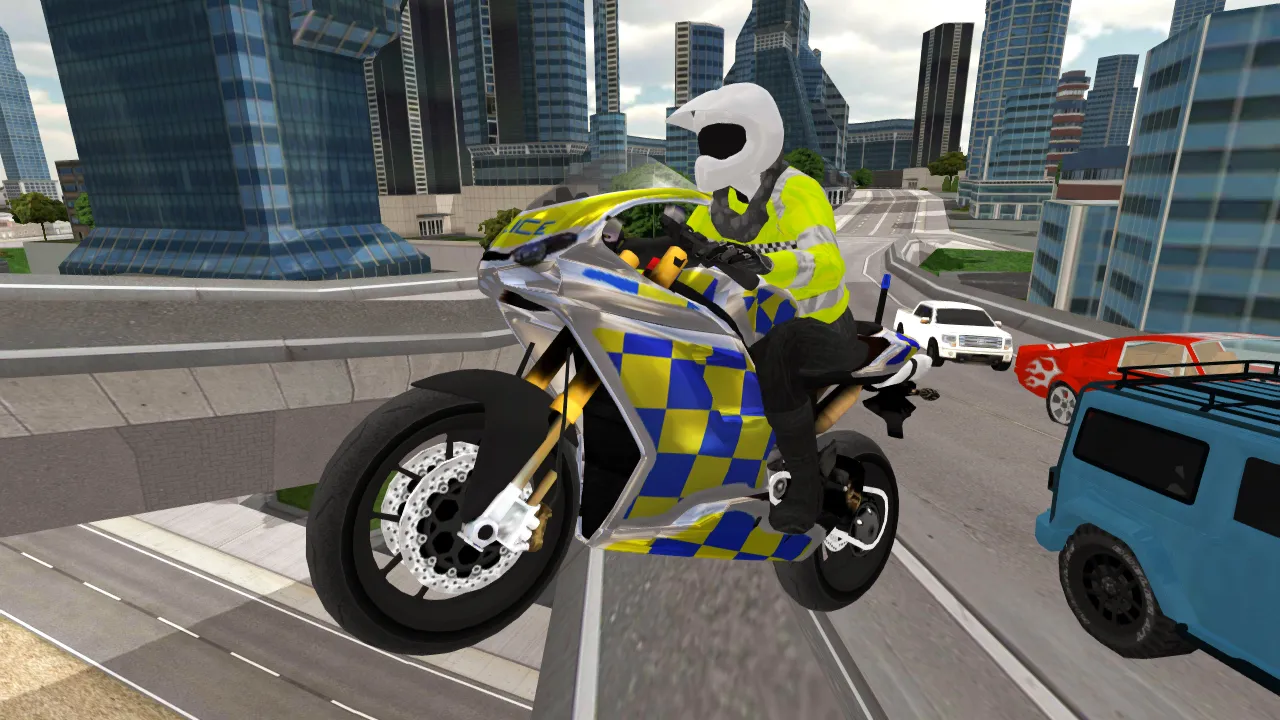 Police Motorbike Simulator 3D | Indus Appstore | Screenshot