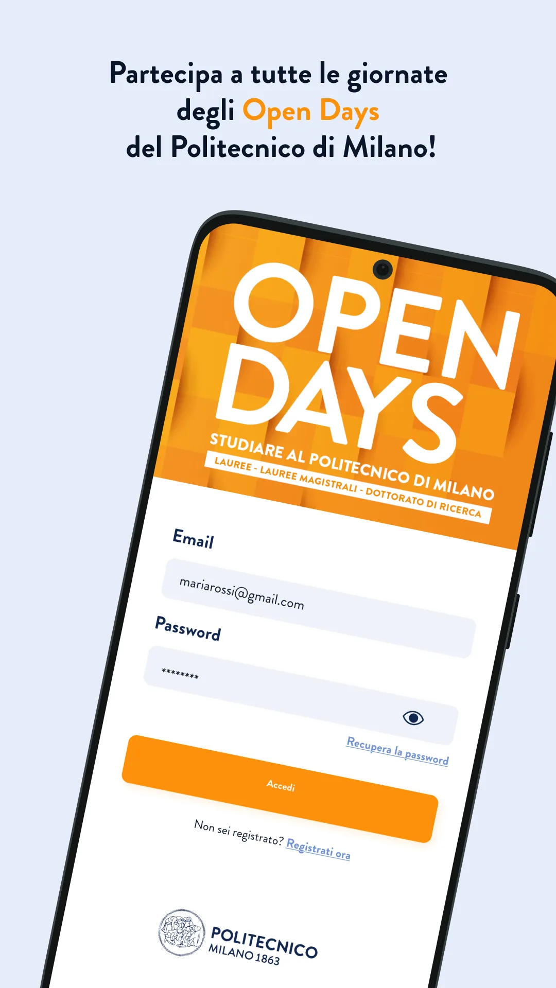 Open Day 2024 Polimi | Indus Appstore | Screenshot