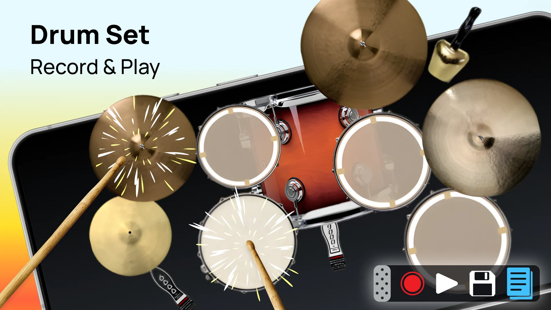 Drum Set - Drumming App | Indus Appstore | Screenshot