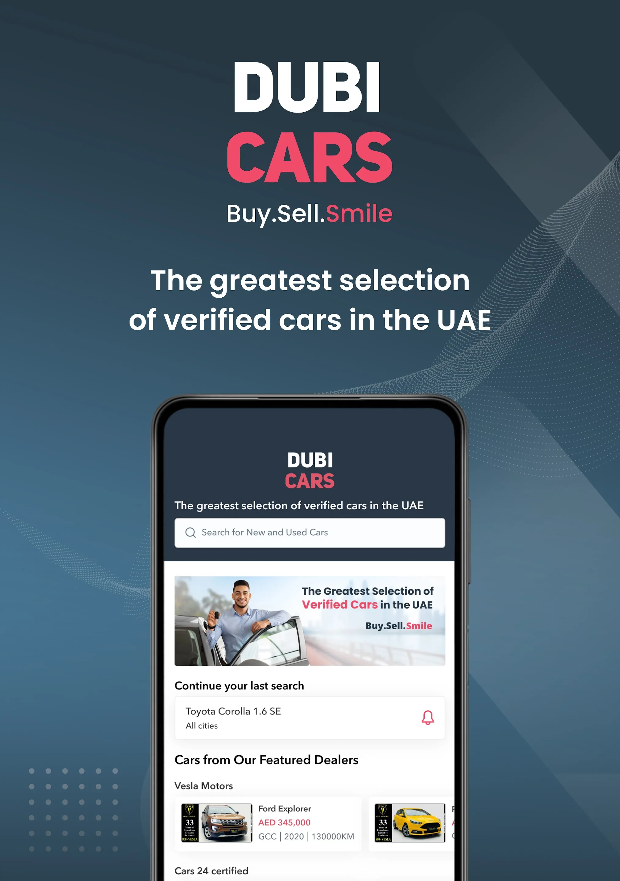 DubiCars: Buy & Sell Cars UAE | Indus Appstore | Screenshot