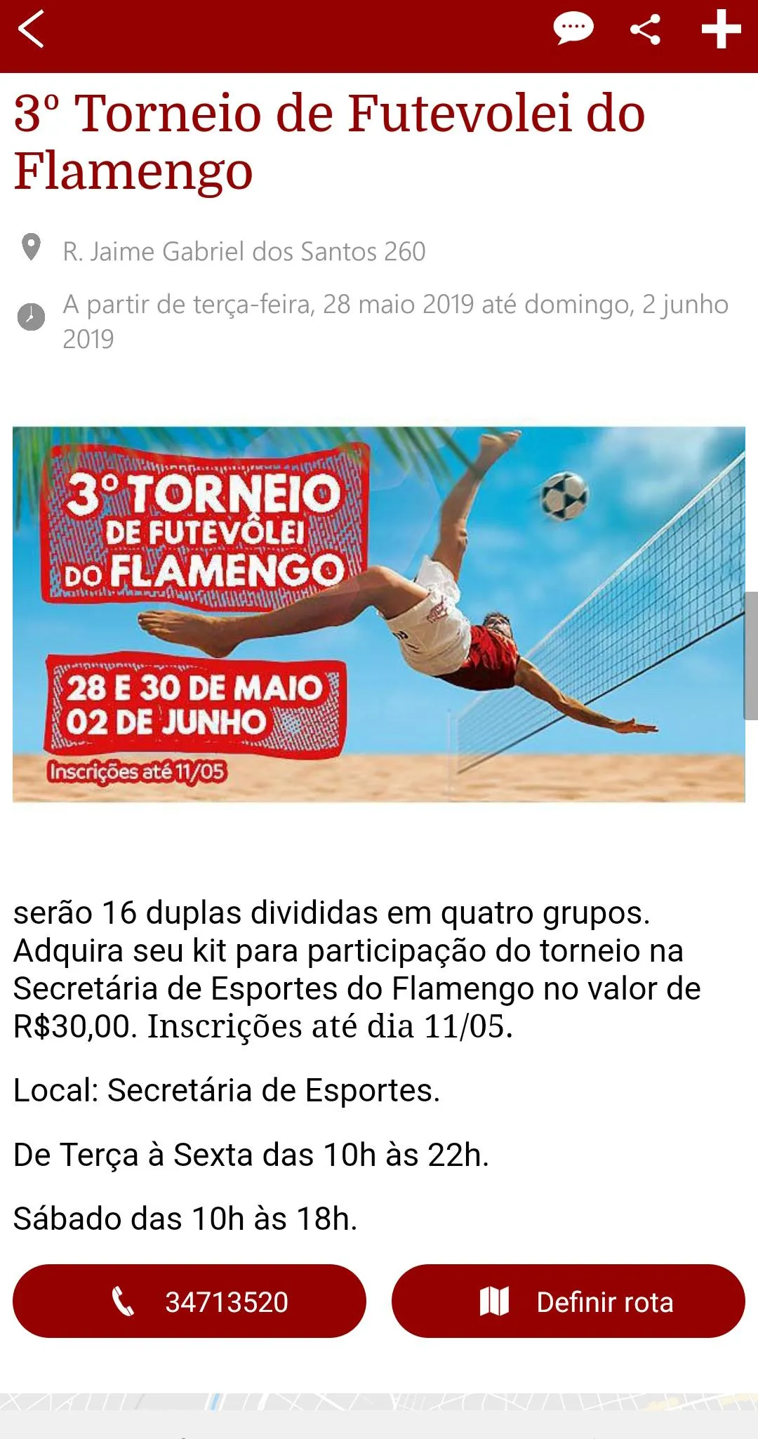 Flamengo Americana/SP | Indus Appstore | Screenshot