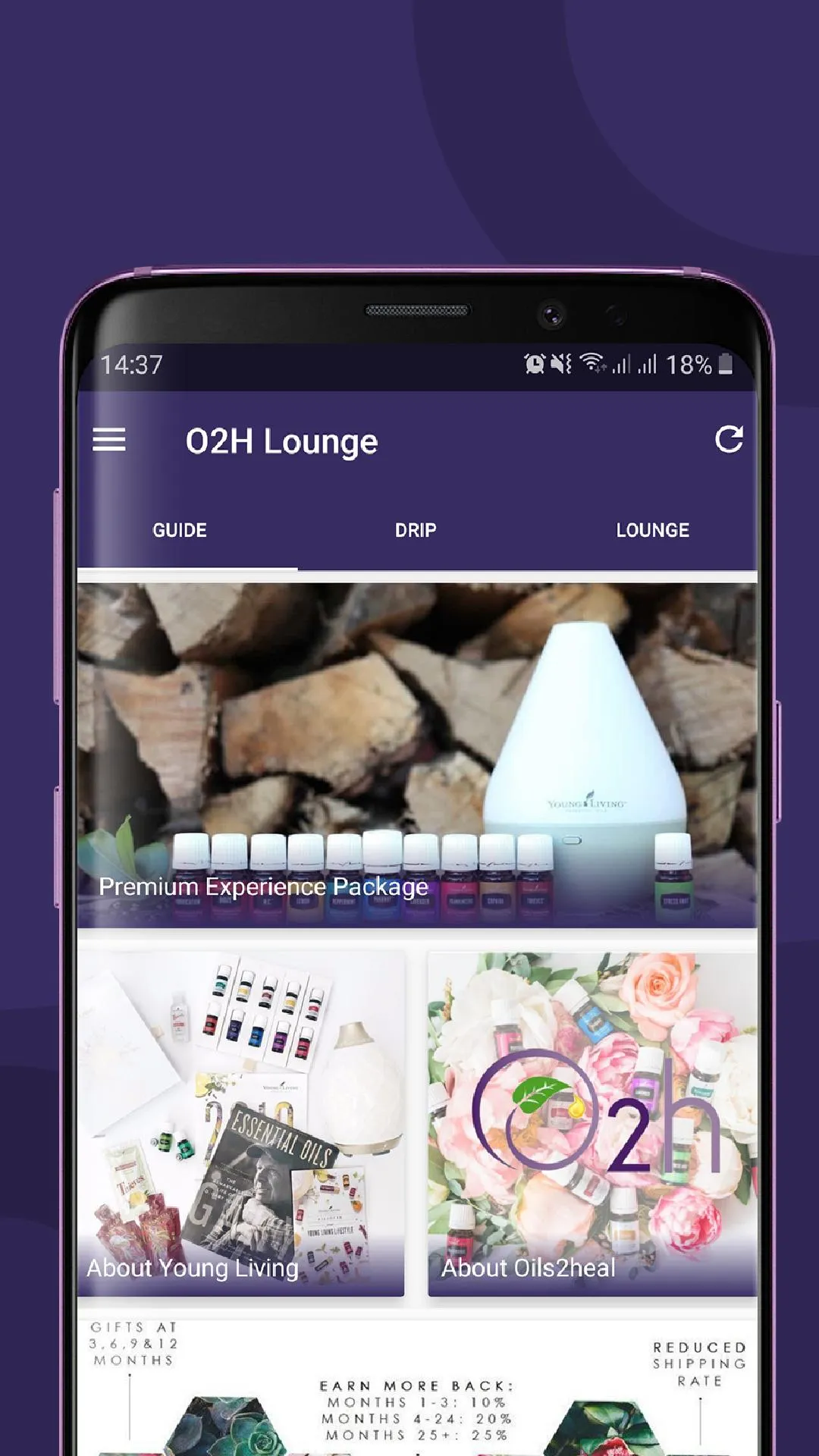 O2h lounge | Indus Appstore | Screenshot