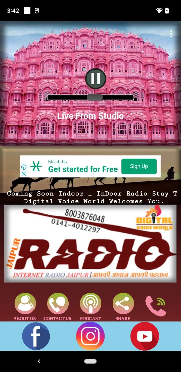 Jaipur Radio | Indus Appstore | Screenshot