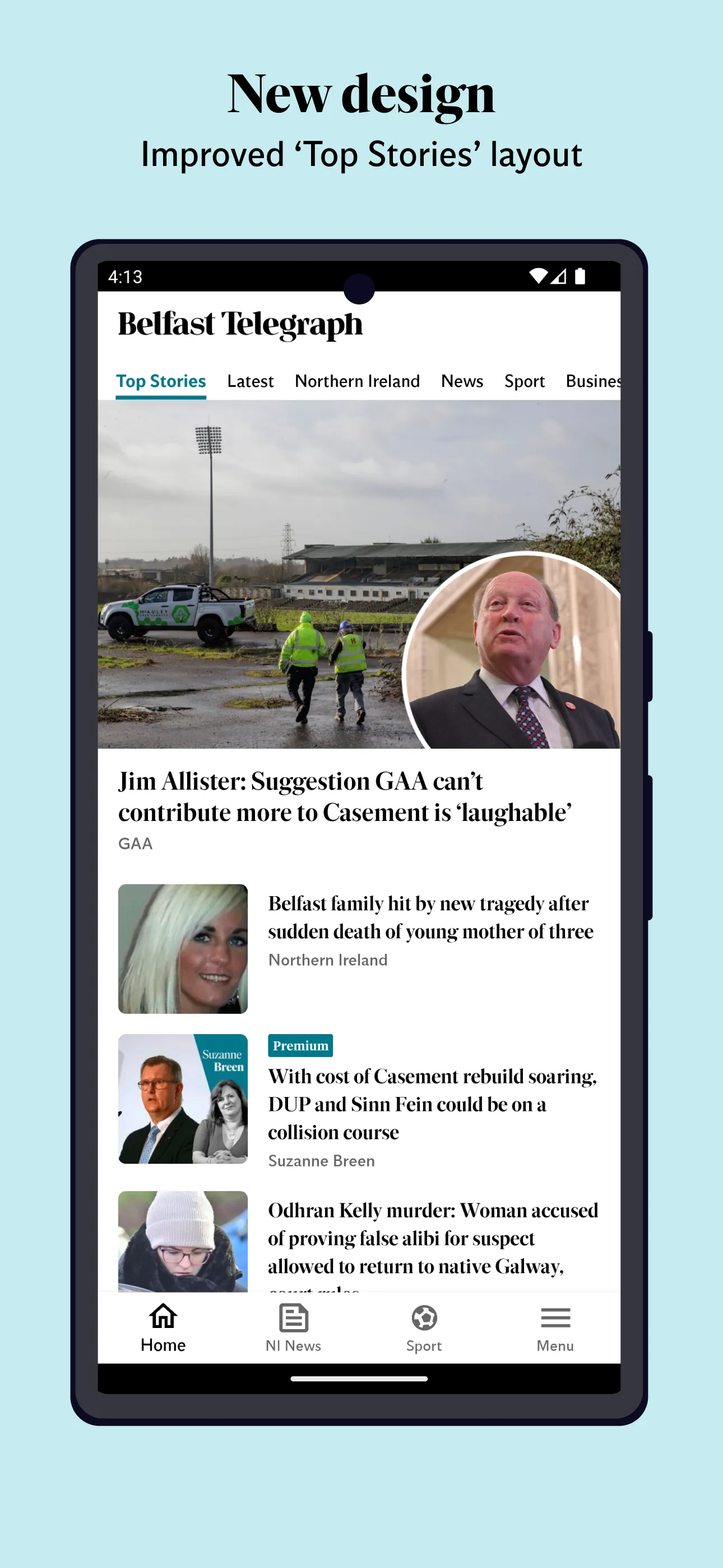 Belfast Telegraph News | Indus Appstore | Screenshot