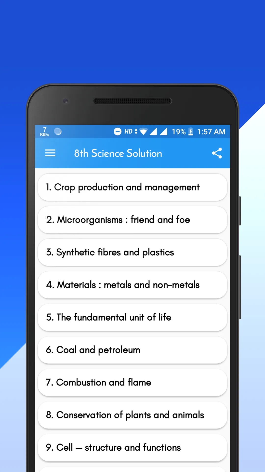 Class 8 NCERT Science Solution | Indus Appstore | Screenshot