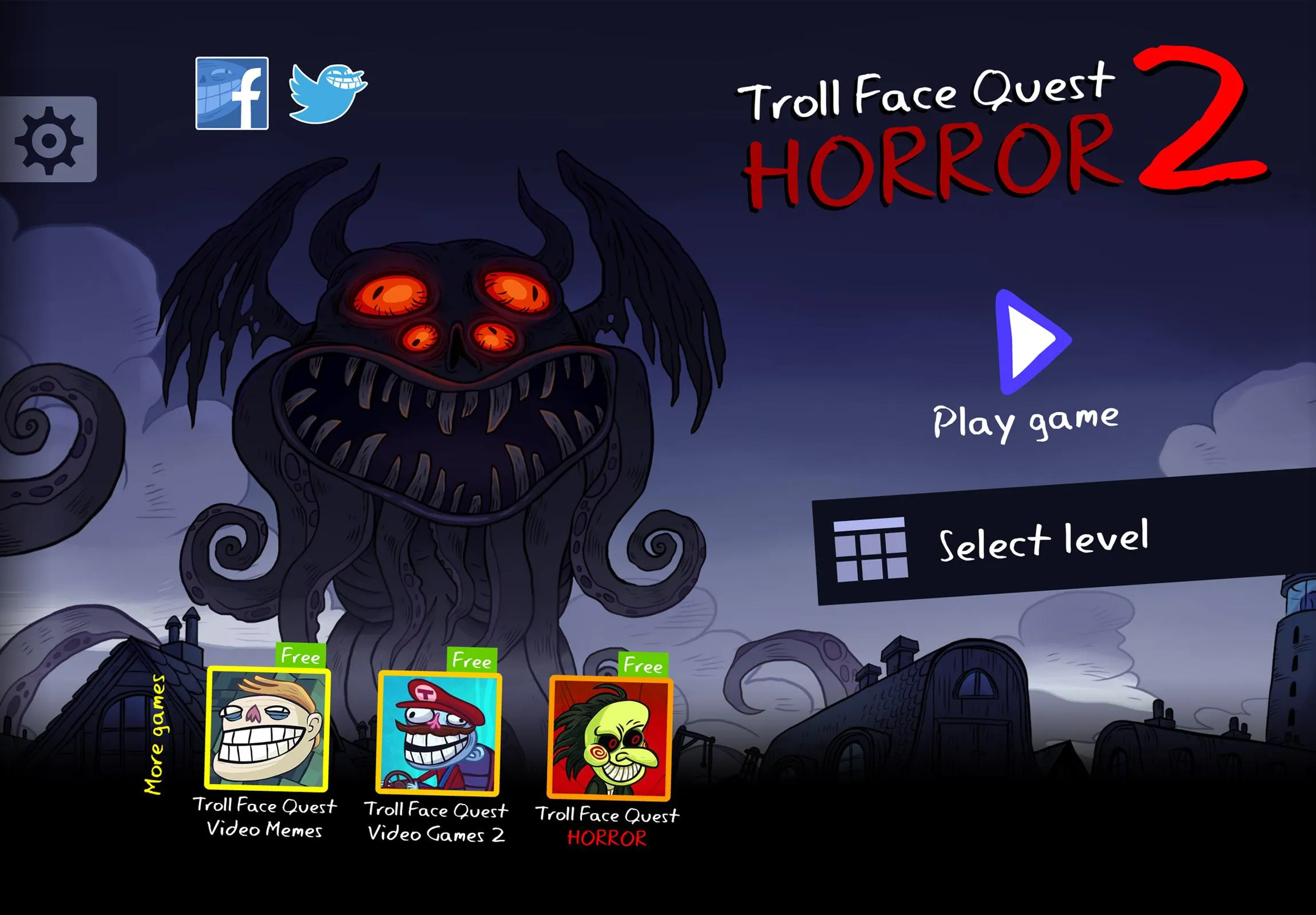 Troll Face Quest: Horror 2 | Indus Appstore | Screenshot