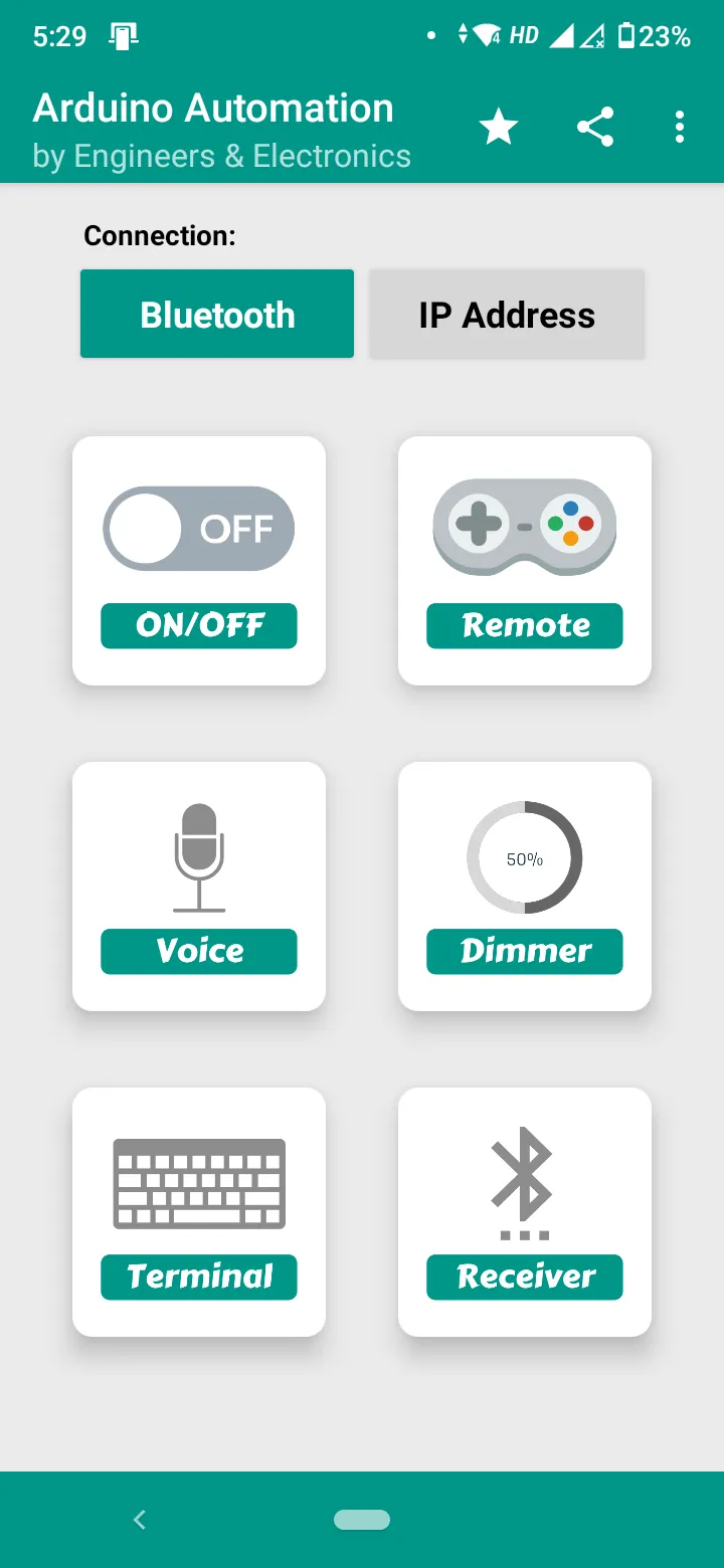 E&E: Arduino Automation | Indus Appstore | Screenshot