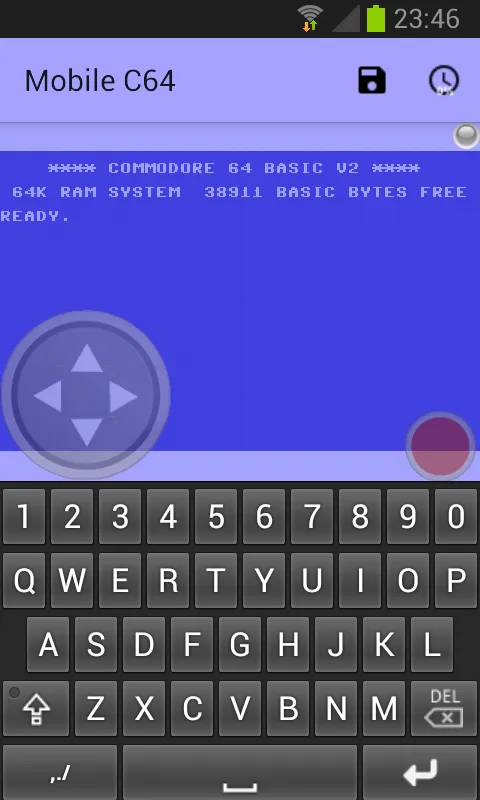 Mobile C64 | Indus Appstore | Screenshot