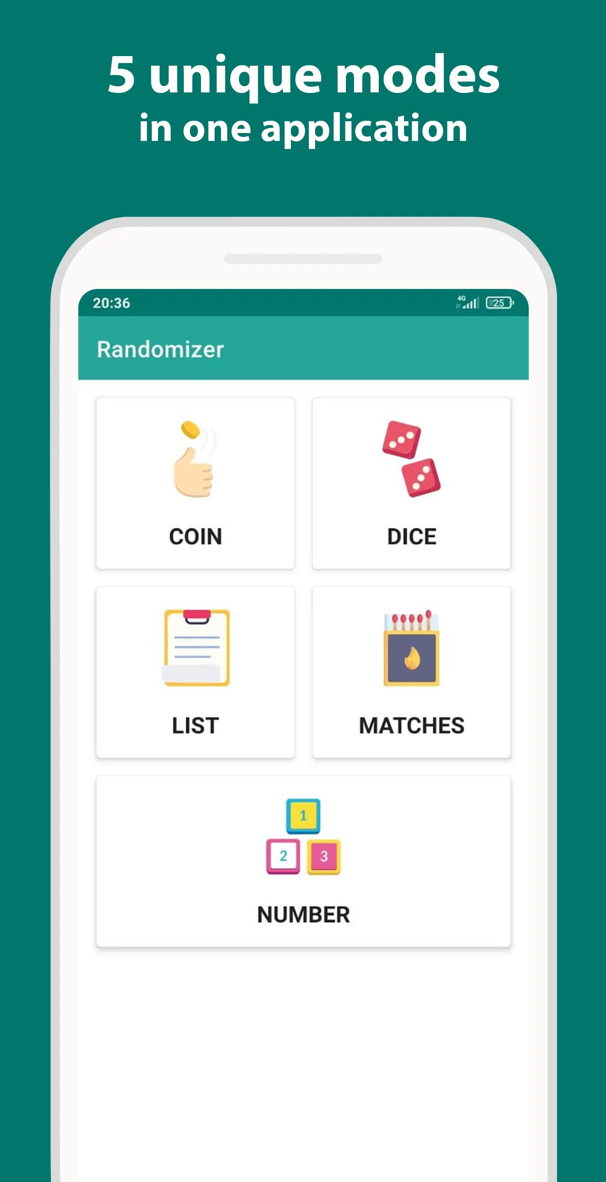 Randomizer - random number gen | Indus Appstore | Screenshot