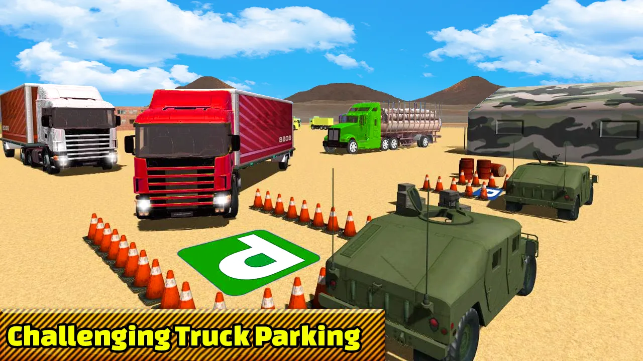 Truck Parking Truck Games | Indus Appstore | Screenshot