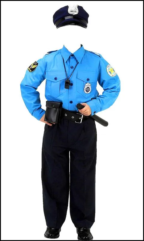 Kids Police Photo Suit | Indus Appstore | Screenshot