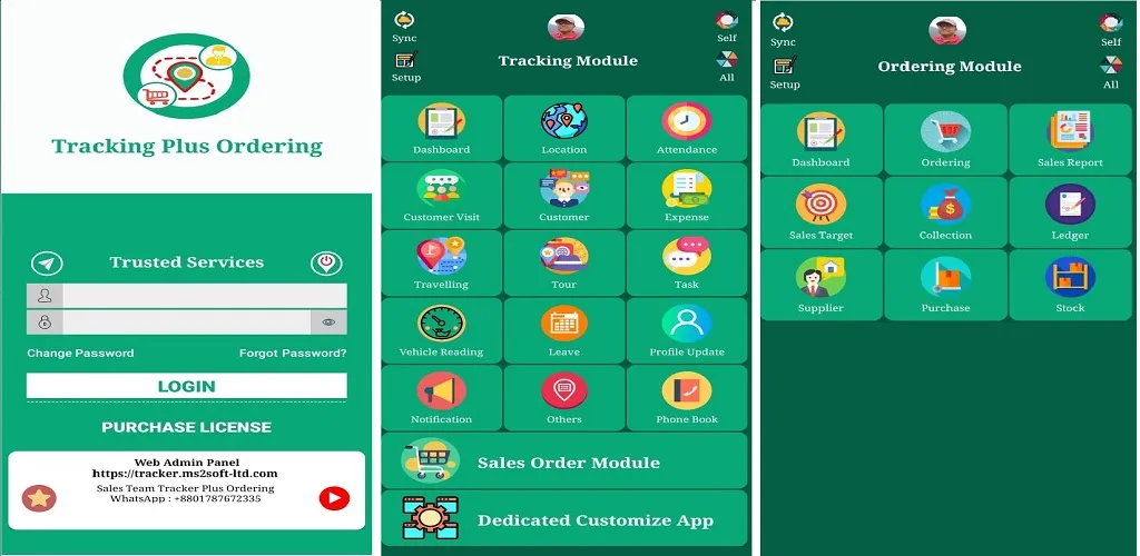 Team Tracking Plus Ordering | Indus Appstore | Screenshot