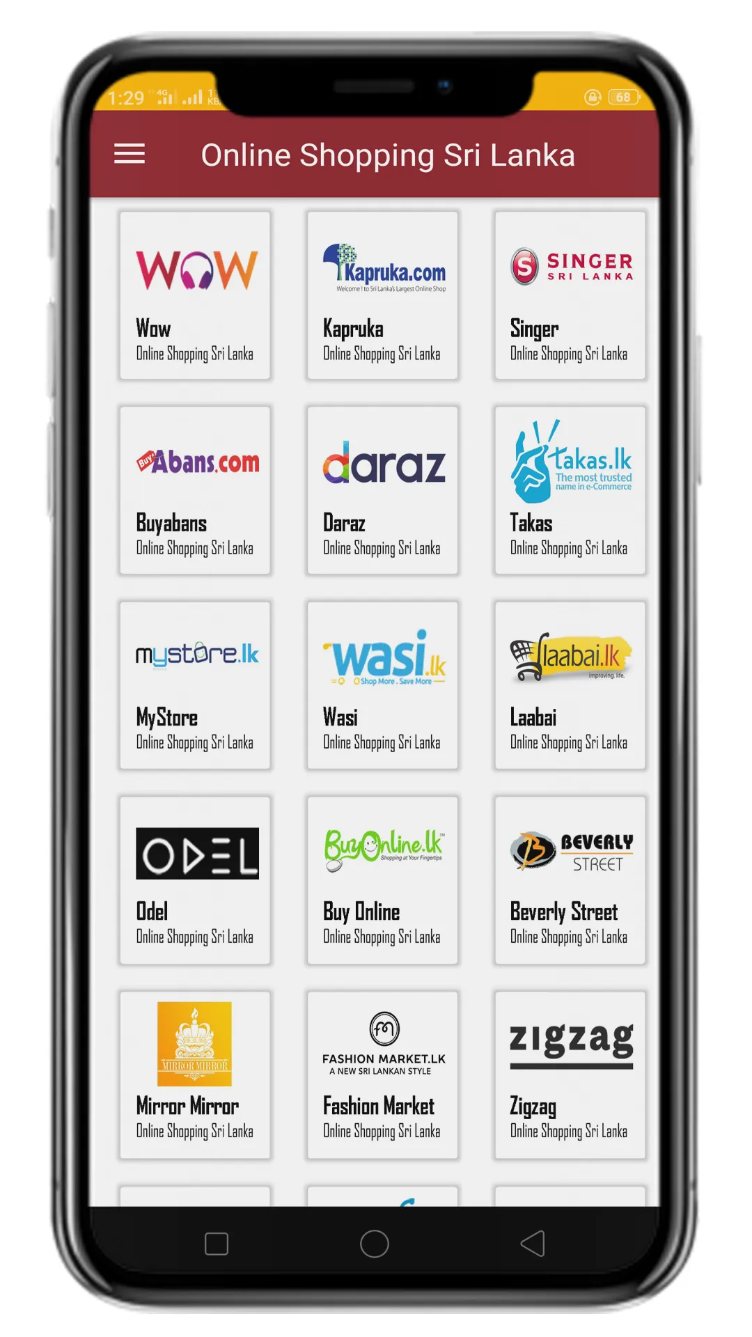 Online Shopping Sri Lanka | Indus Appstore | Screenshot