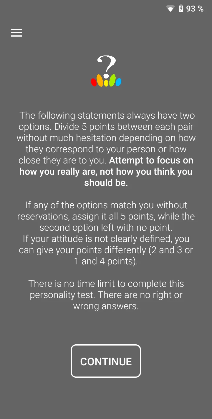 16 Types Personality Test | Indus Appstore | Screenshot