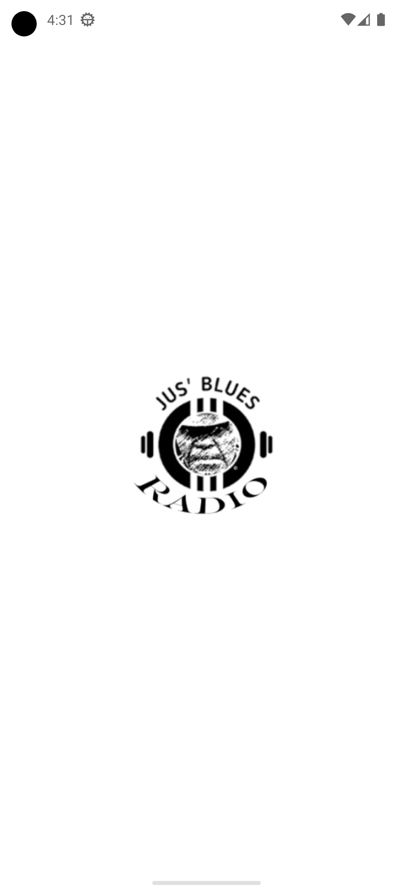 Jus' Blues Radio | Indus Appstore | Screenshot