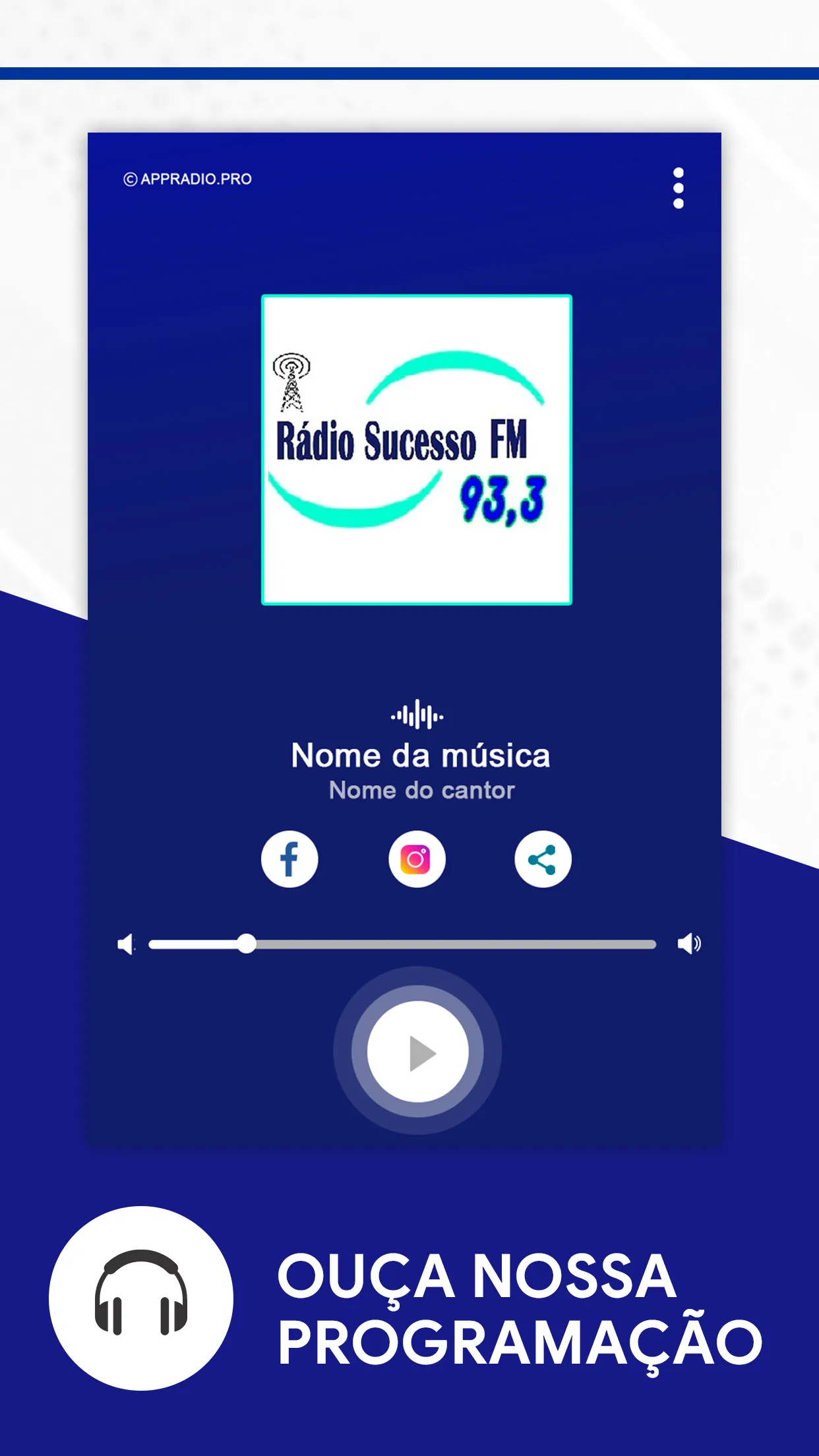 Rádio Sucesso 93,3 FM | Indus Appstore | Screenshot