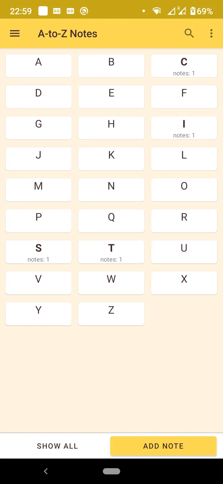 A-to-Z Notes | Indus Appstore | Screenshot