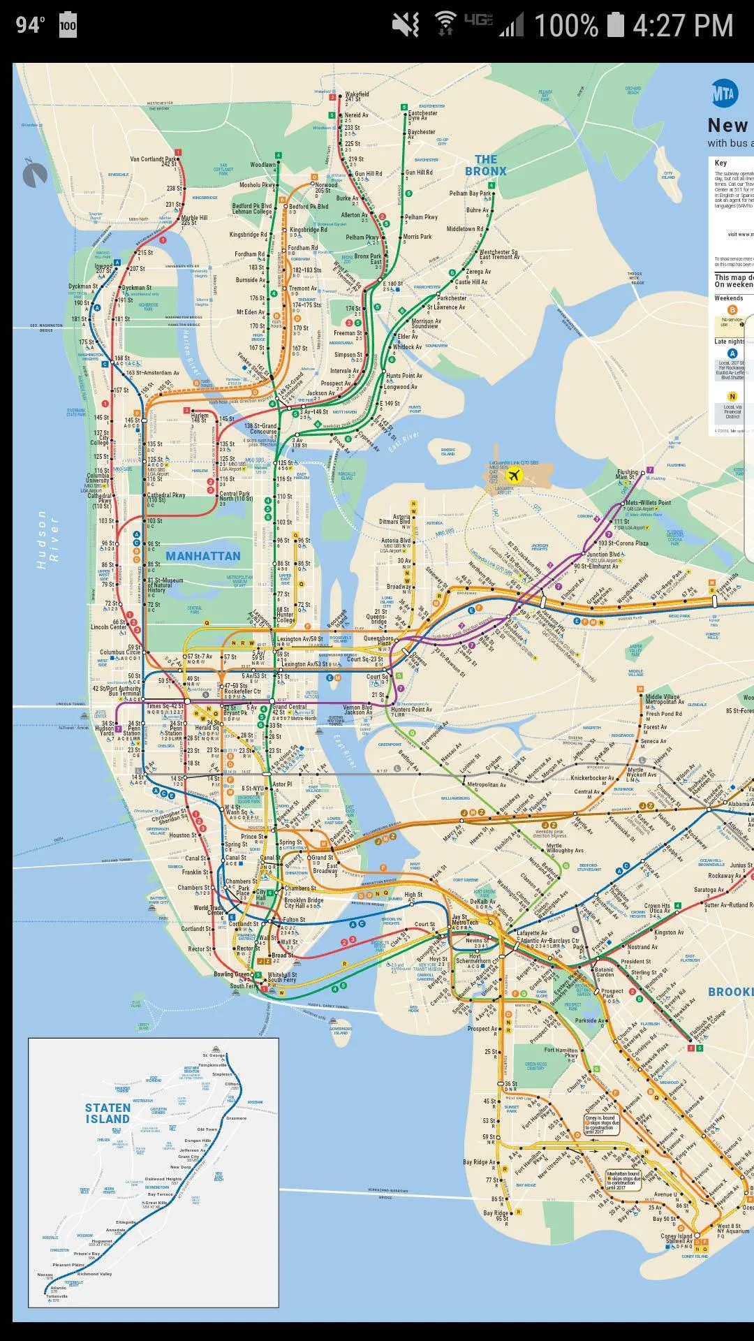 NYC Subway Map | Indus Appstore | Screenshot