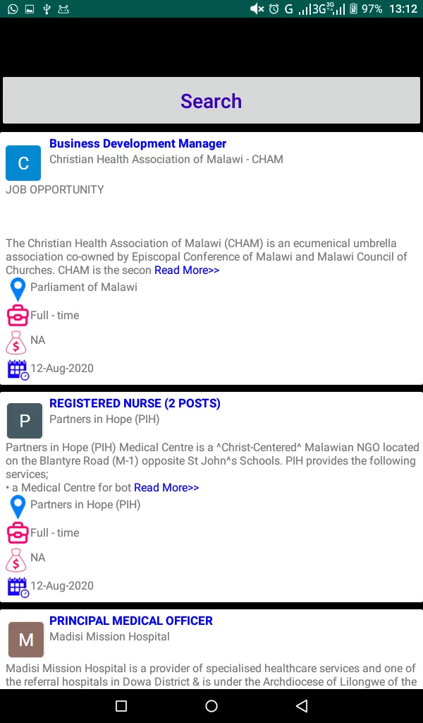 Malawi Jobs | Indus Appstore | Screenshot