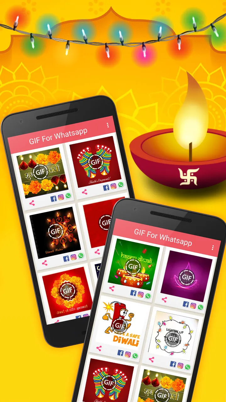 Gif to share Diwali 2023 | Indus Appstore | Screenshot