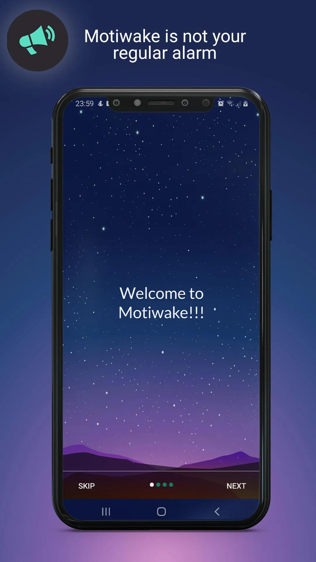 Motiwake - Motivational Alarm  | Indus Appstore | Screenshot