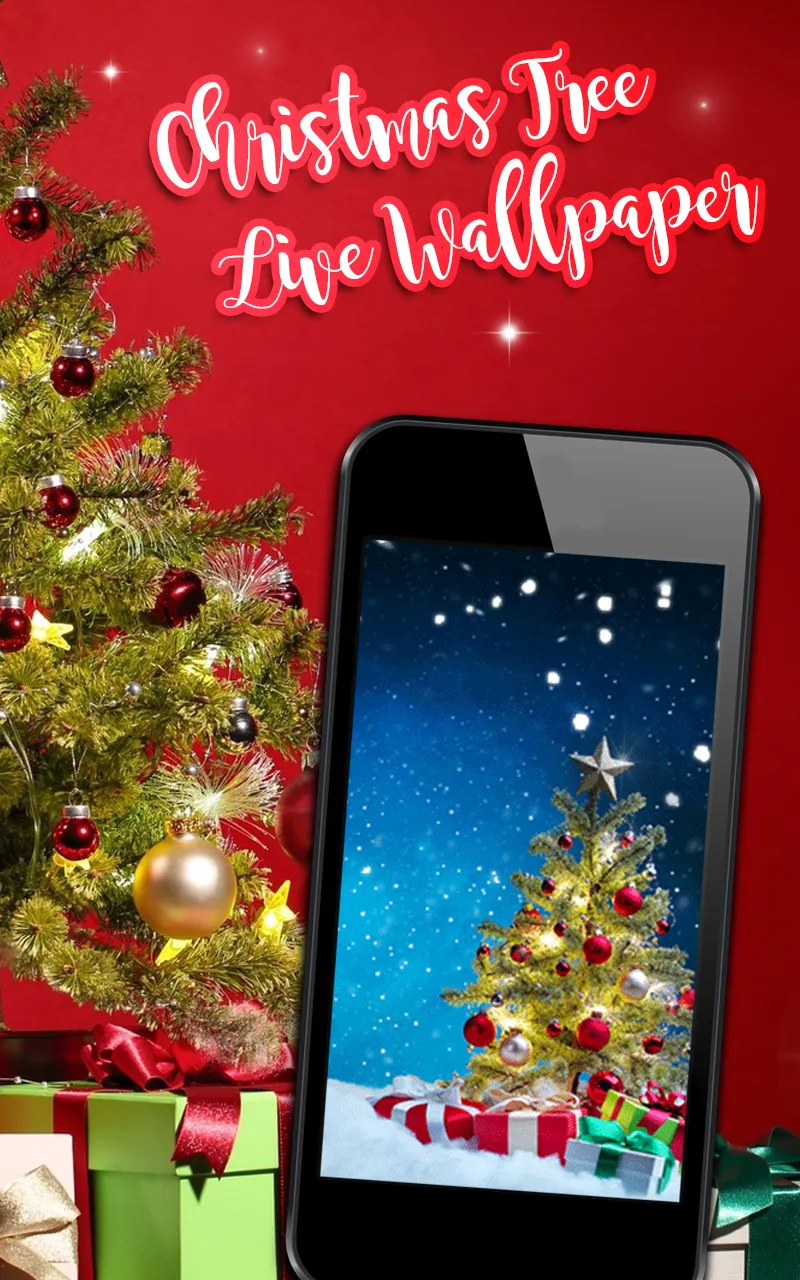 Christmas Tree Live Wallpaper | Indus Appstore | Screenshot