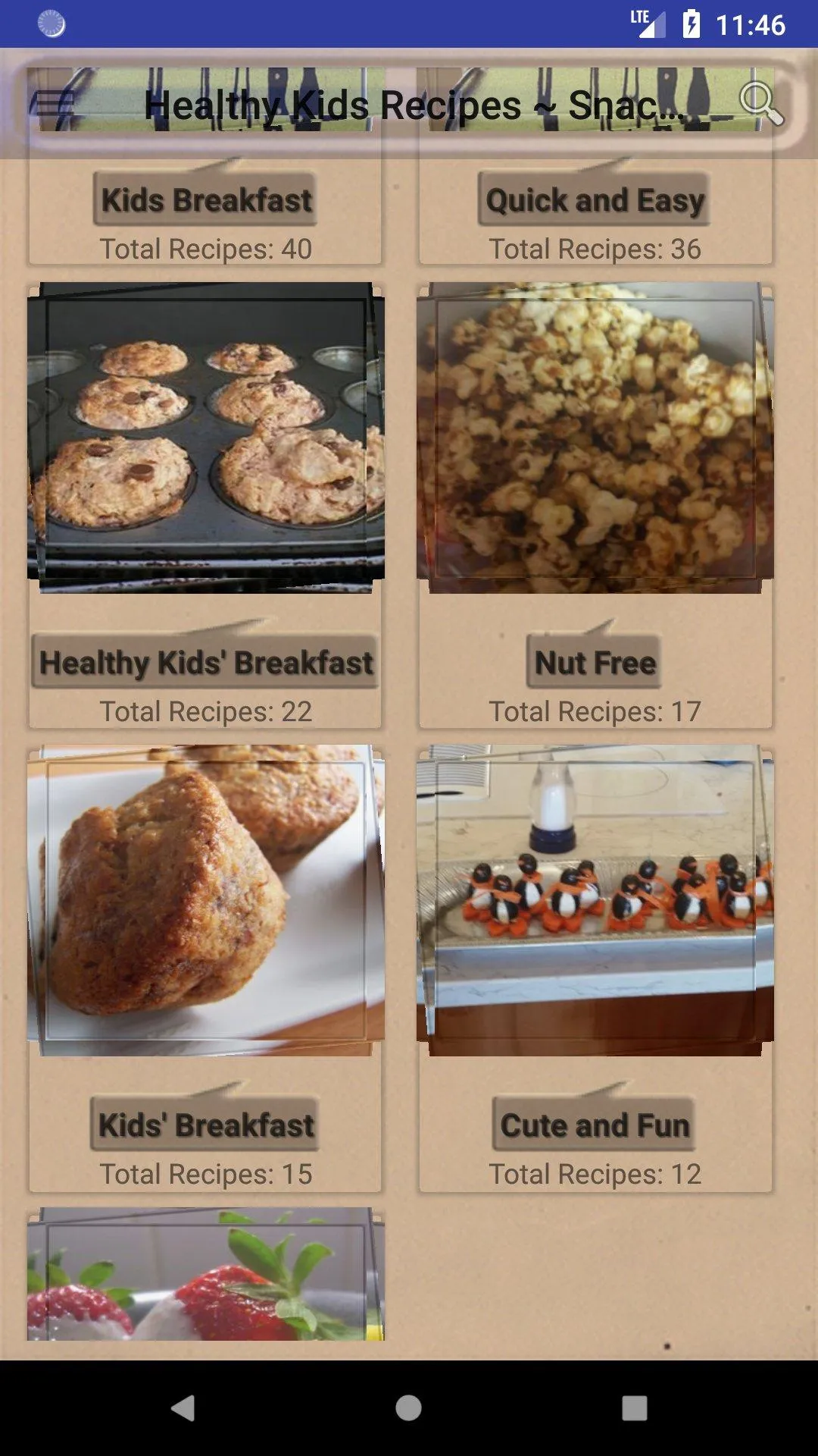 Healthy Kids Recipes ~ Snacks, | Indus Appstore | Screenshot