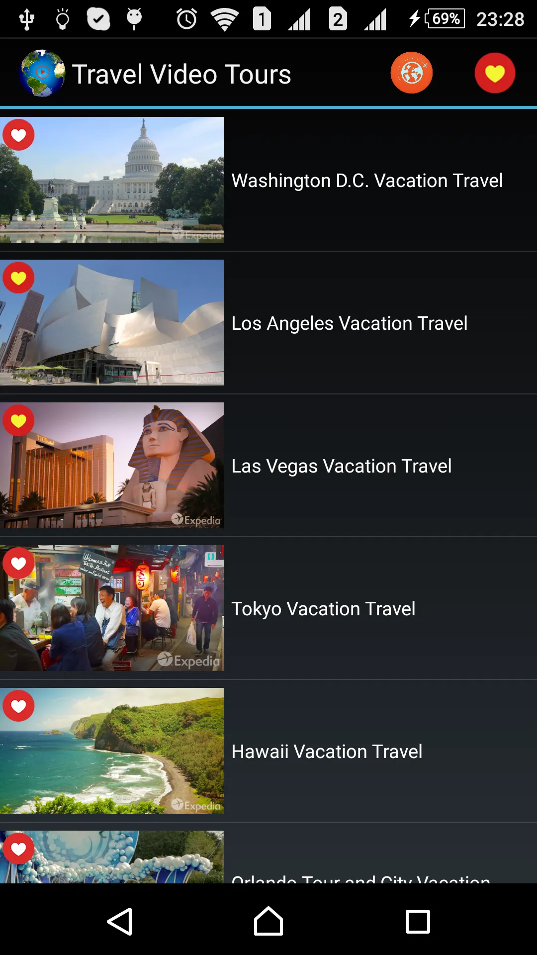 Travel Video Tours | Indus Appstore | Screenshot