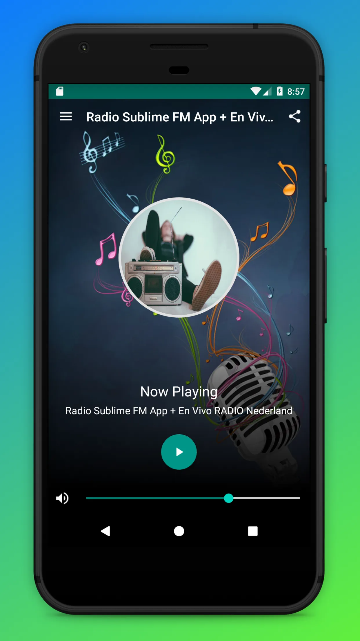 Radio Sublime FM App Nederland | Indus Appstore | Screenshot