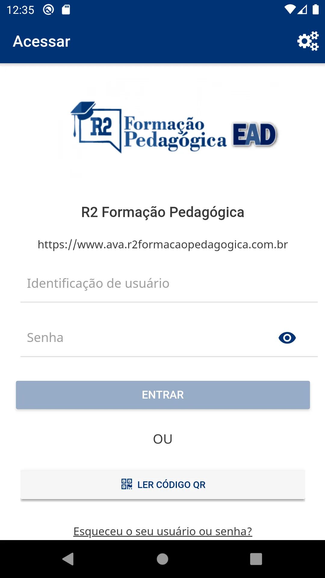 R2 Formação Pedagógica | Indus Appstore | Screenshot