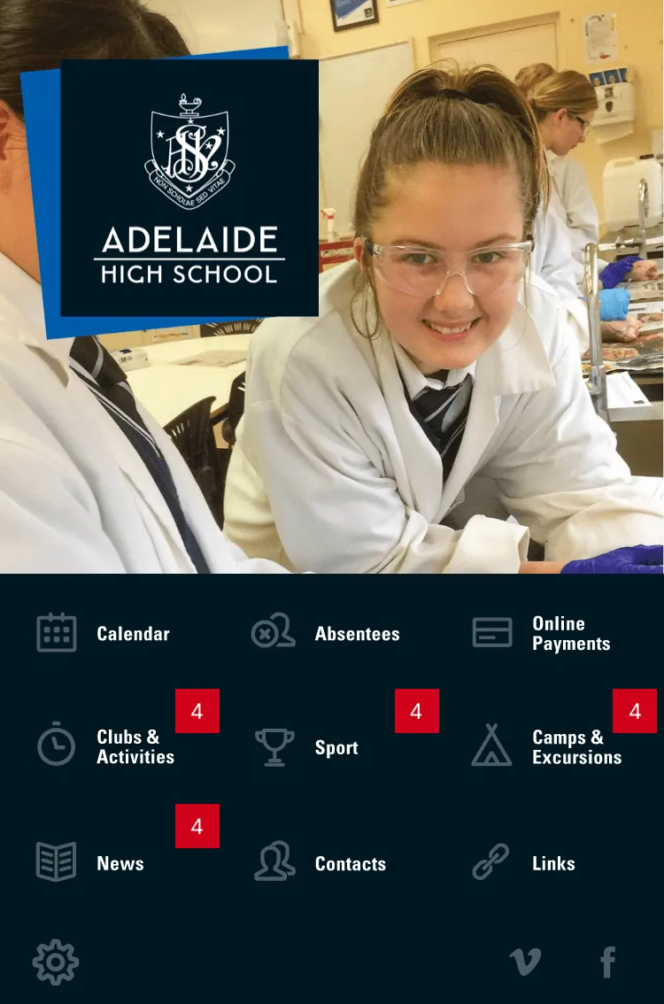 Adelaide High School | Indus Appstore | Screenshot