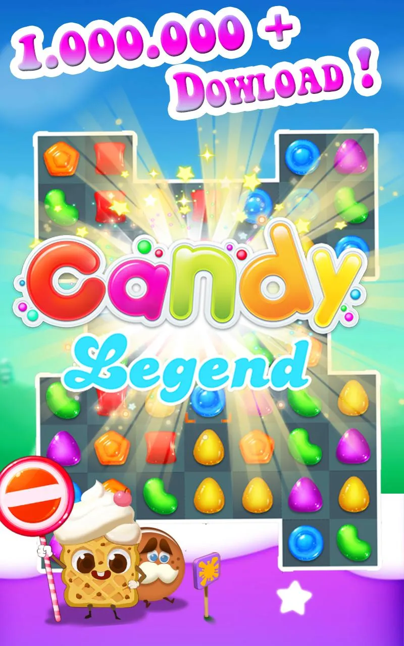 Candy Legend Match Three | Indus Appstore | Screenshot