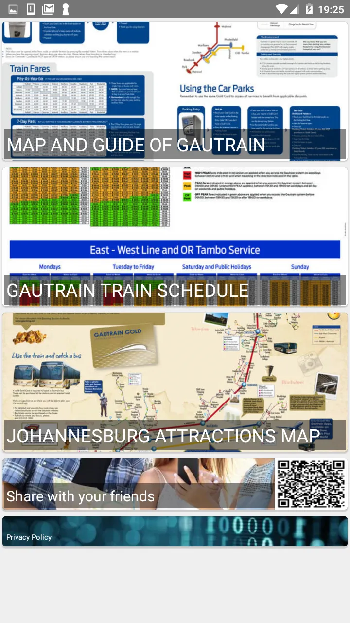 JOHANNESBURG GAUTRAIN MAP | Indus Appstore | Screenshot