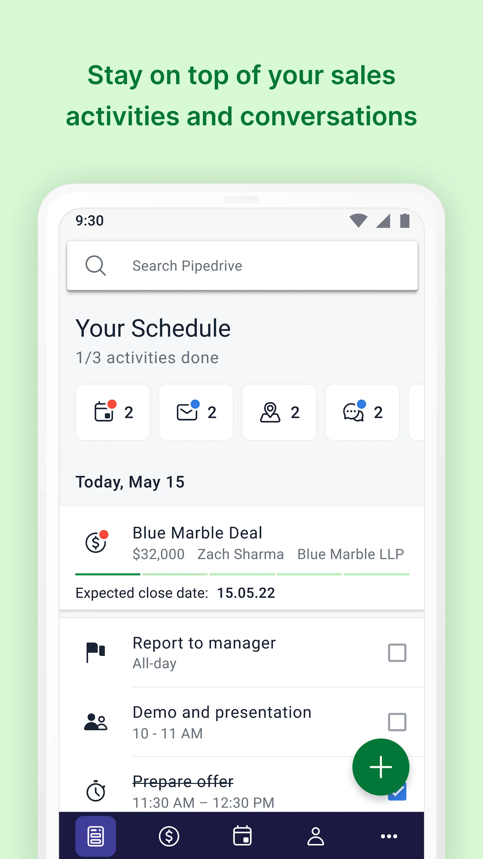 CRM Mobile: Pipedrive | Indus Appstore | Screenshot