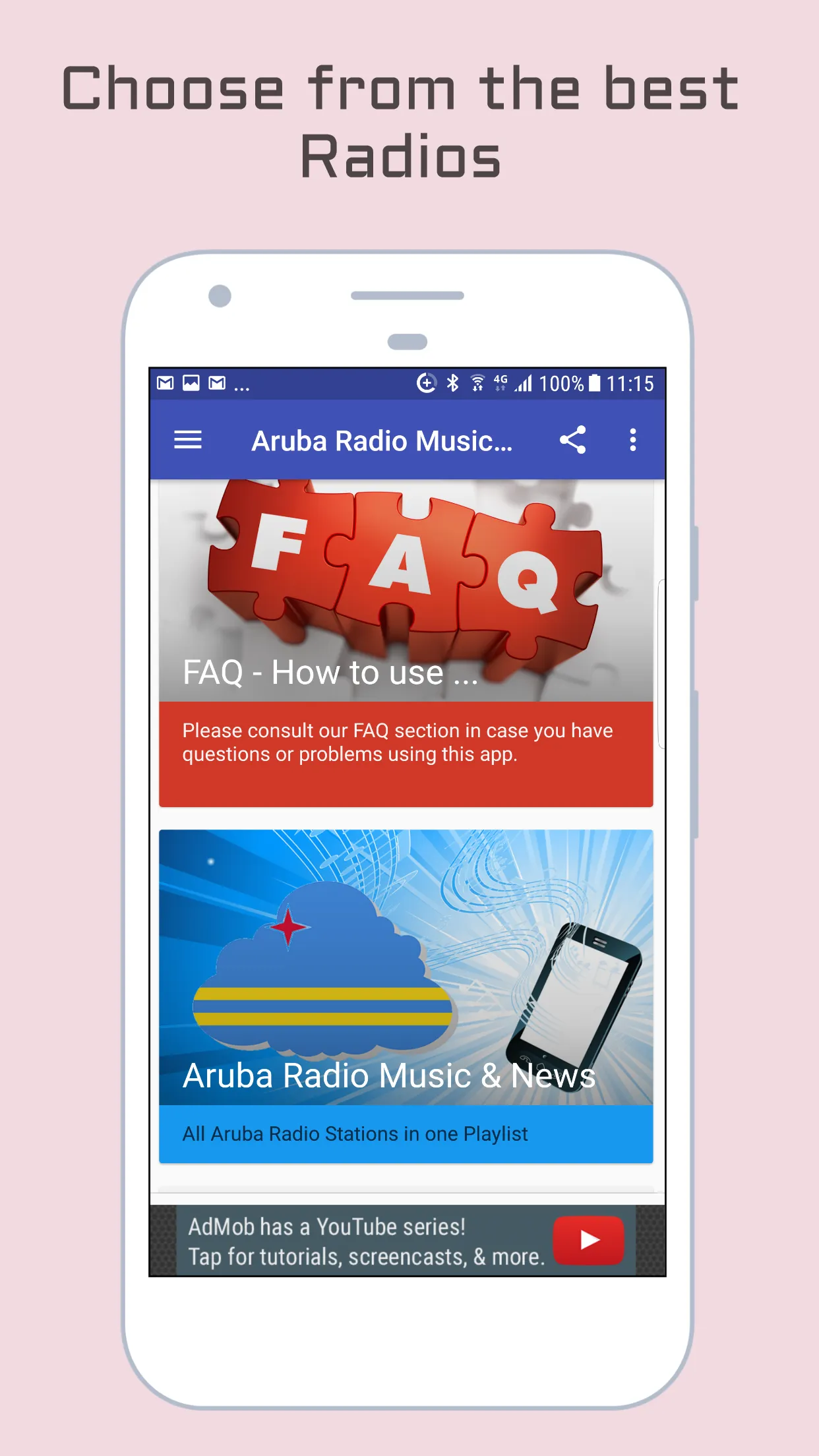 Aruba Radio Music & News | Indus Appstore | Screenshot