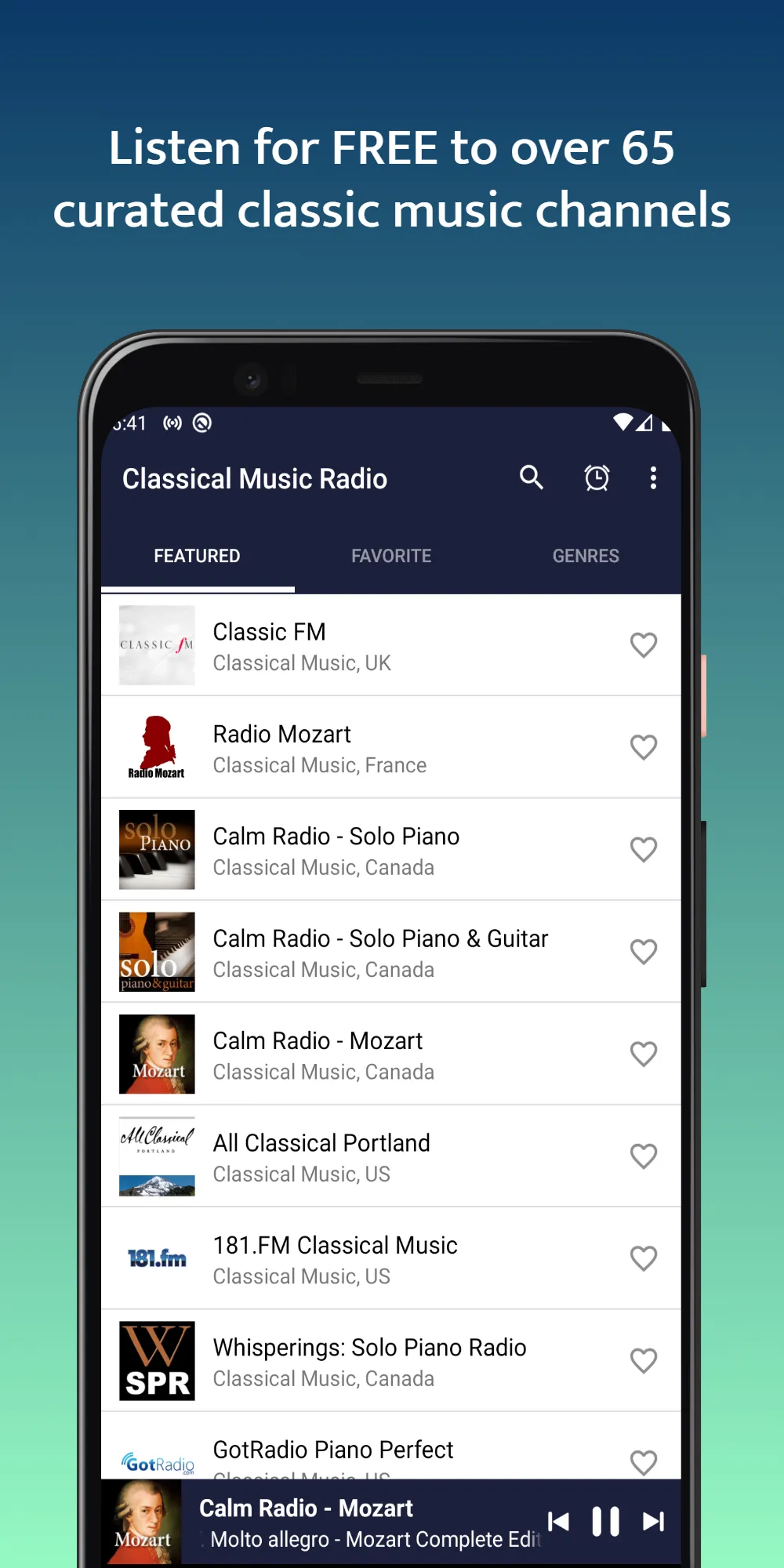 Classical Music Radio | Indus Appstore | Screenshot