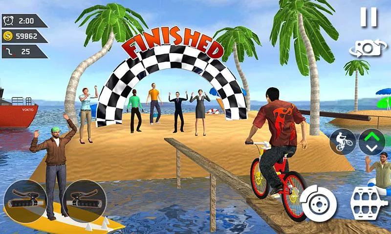 Waterpark BMX Bicycle Surfing | Indus Appstore | Screenshot