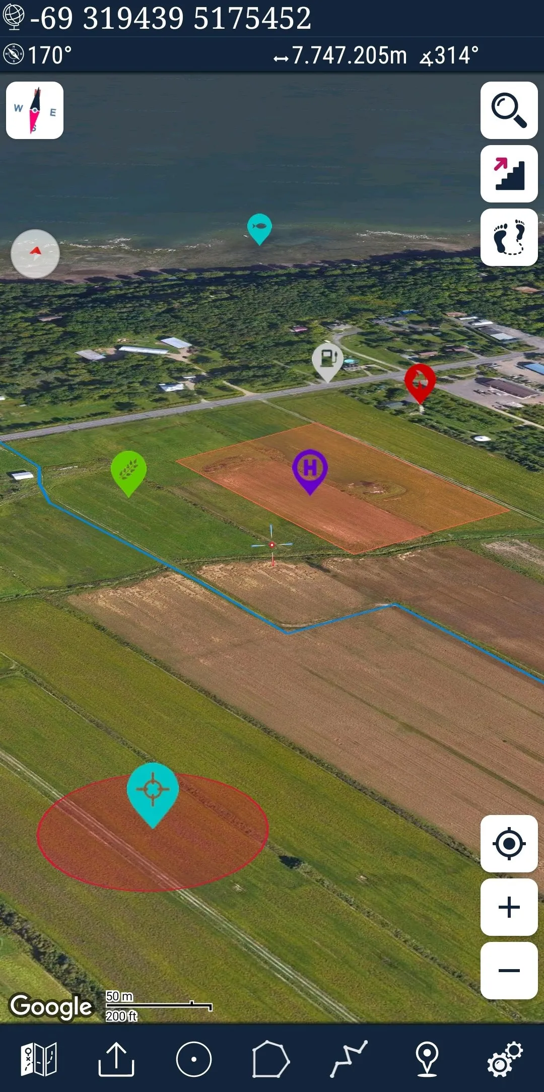 Mgrs & Utm Map | Indus Appstore | Screenshot