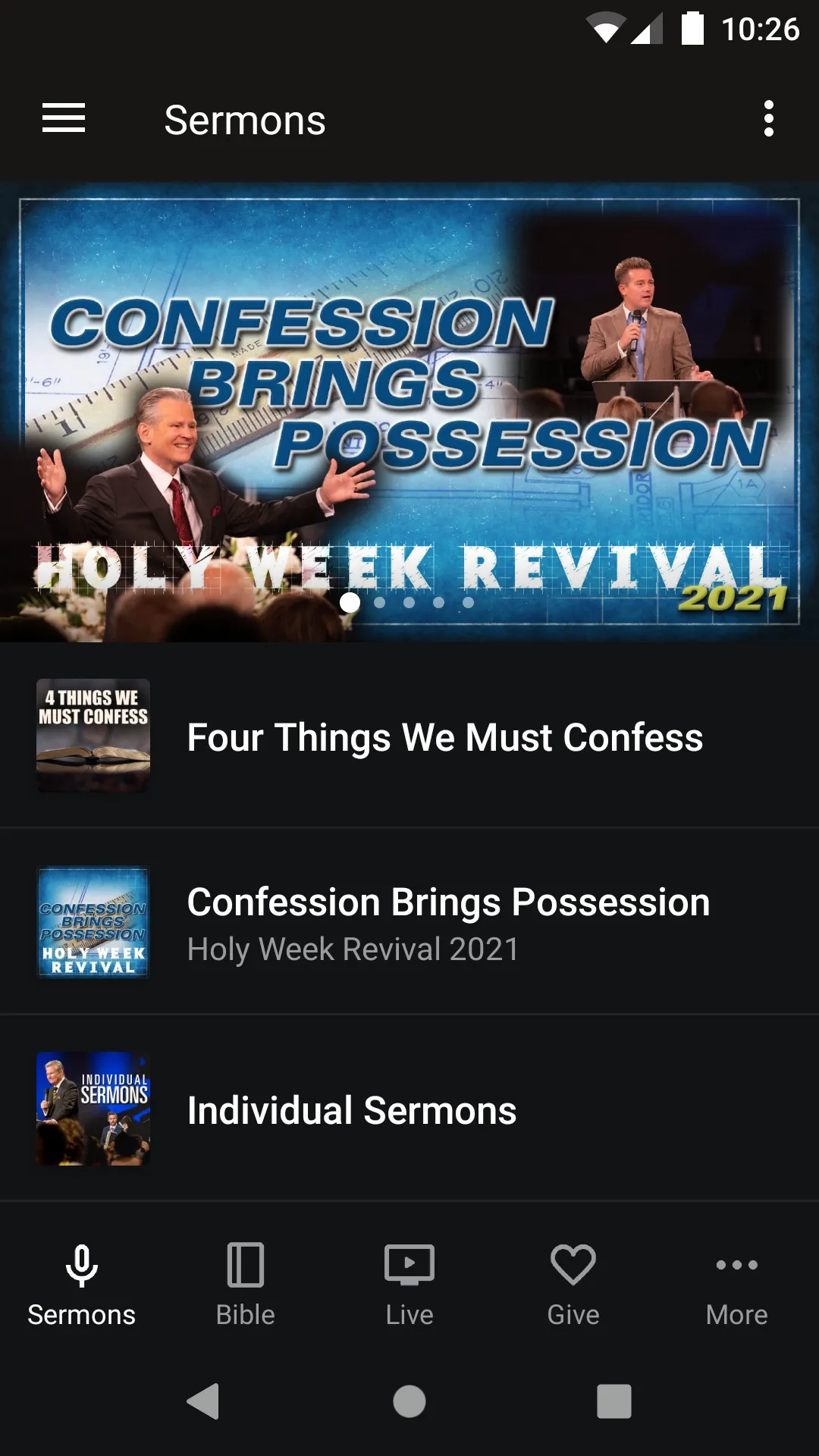 Faith Christian Center | Indus Appstore | Screenshot